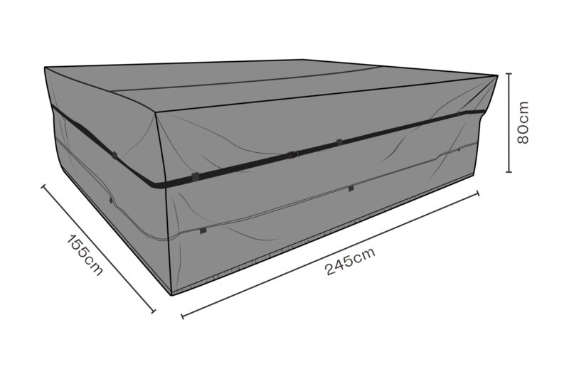 Cover dining group Black - Water proof