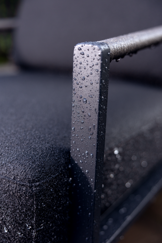 Lyra armchair Black/Teddy Black