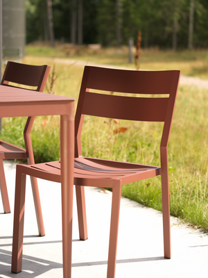 Delia dining chair Zin Red