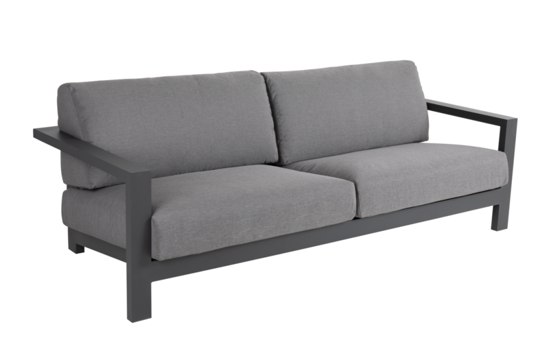 Amesdale 3-seater sofa Anthracite/grey