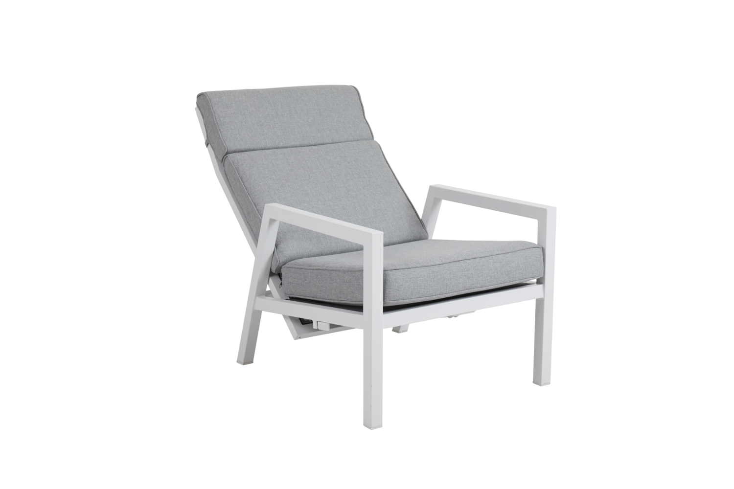 Belfort position armchair White/Pearl grey