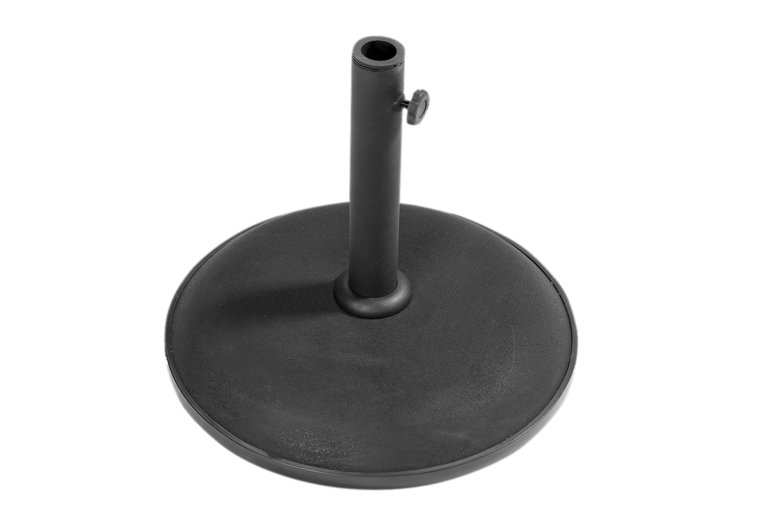 Brage parasol base, 50 kg Black