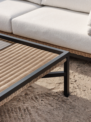 Shell Design Coffee Table Shell coffee table Rustic/Black | Brafab