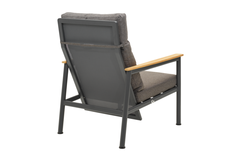 Gordon armchair Anthracite/Soft Dawn