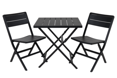 Wilkie café table Black