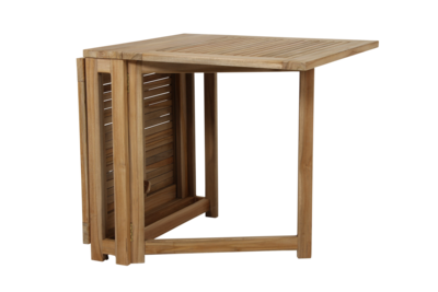 Turin drop-leaf table Natural color