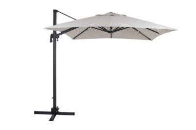 Linz hanging parasol Anthracite/khaki