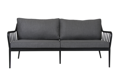 Coleville 3-seater sofa Black/grey