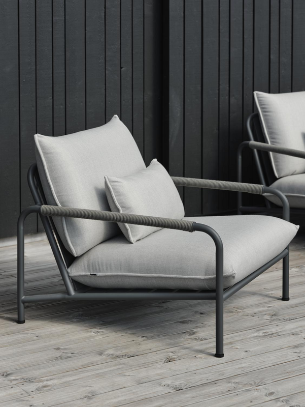 Lerberget armchair Anthracite/ash