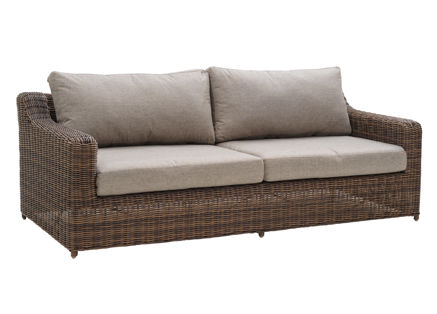 Glendon 2,5-seater sofa Dark Brown/Soft Moose