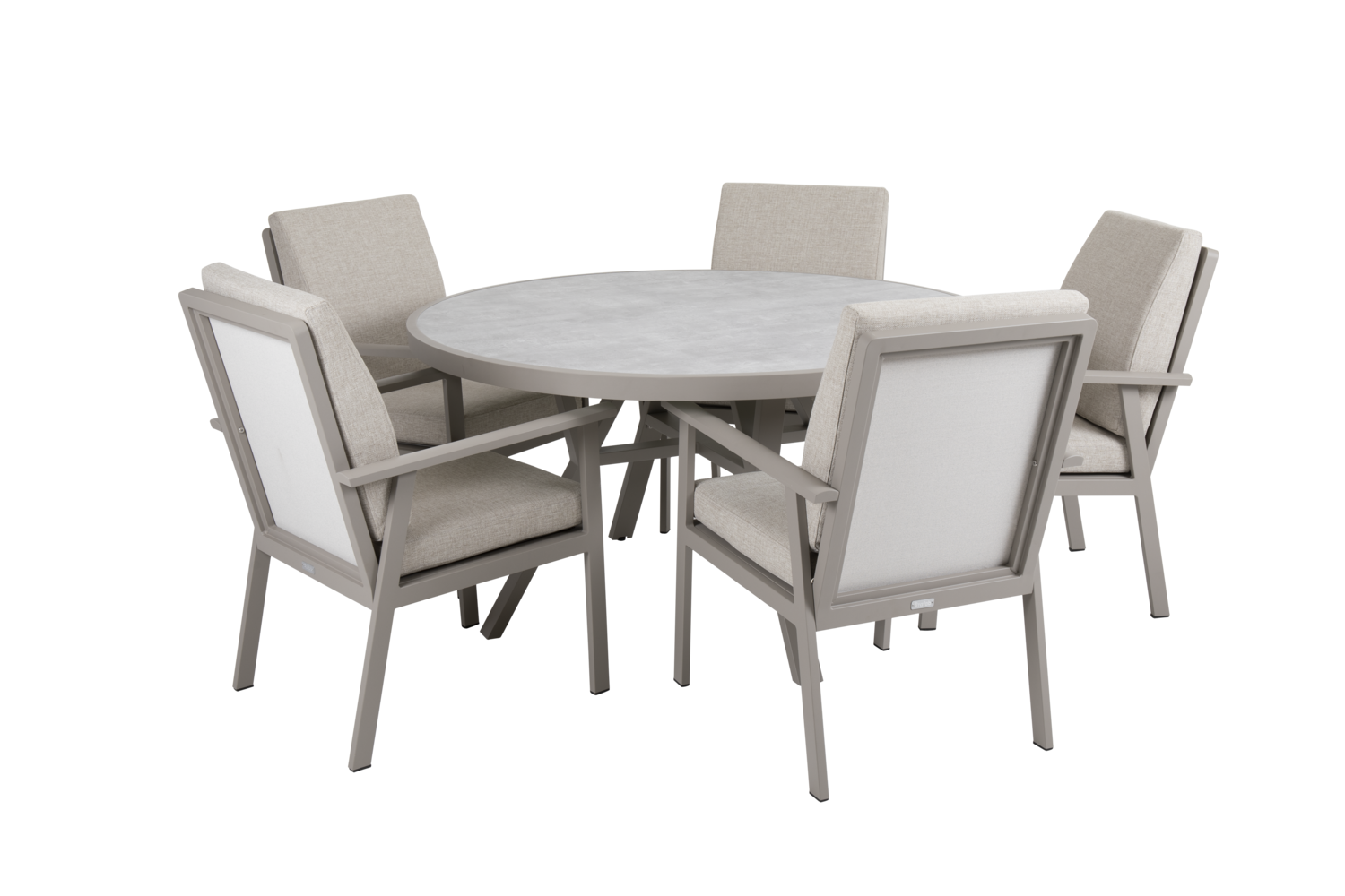 Samvaro dining table Khaki/Sand