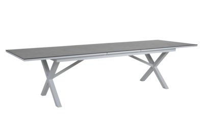 Hillmond dining table White/grey