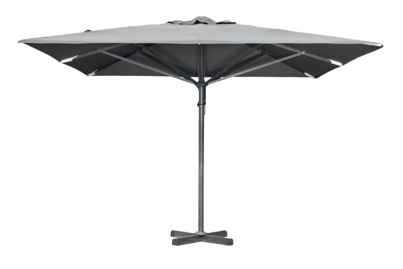 Paris parasol Anthracite/grey