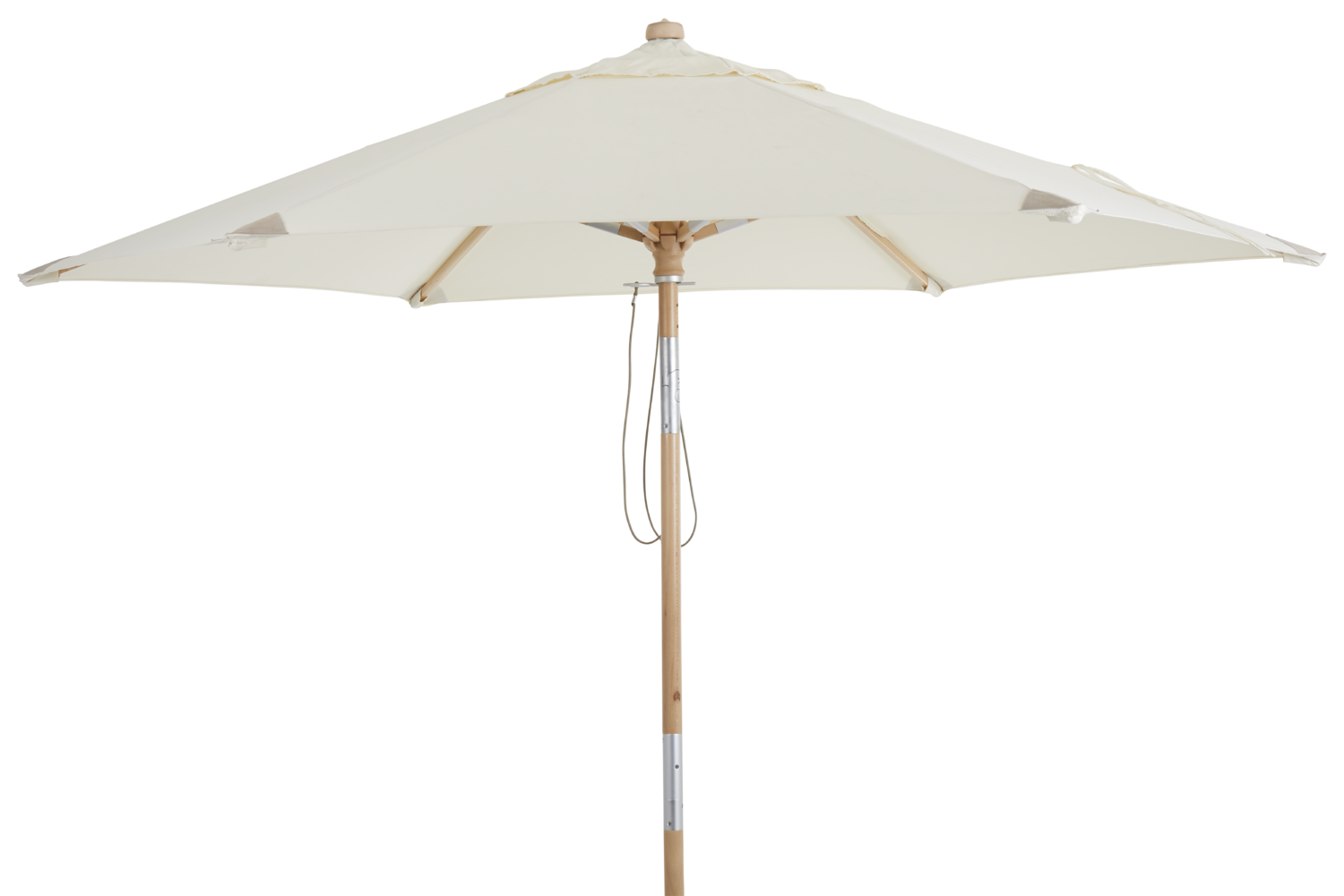 Trieste parasol Natural/Off-White