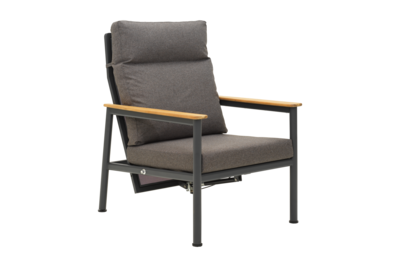 Gordon armchair Anthracite/Soft Dawn