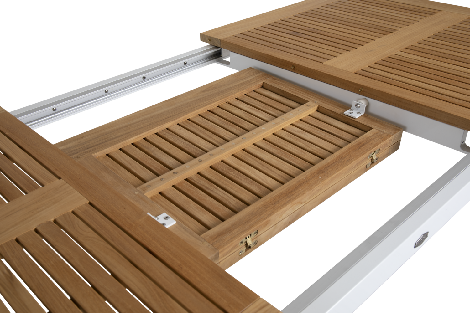 Lyon dining table Khaki/teak