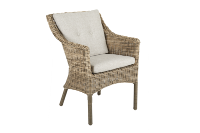 Lenora armchair Rustic/Sand