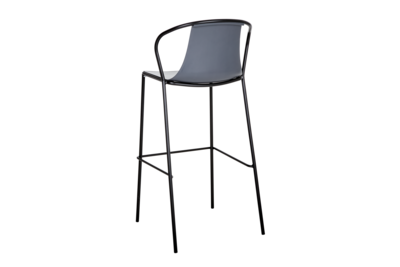 Kasia bar stool Grey/black