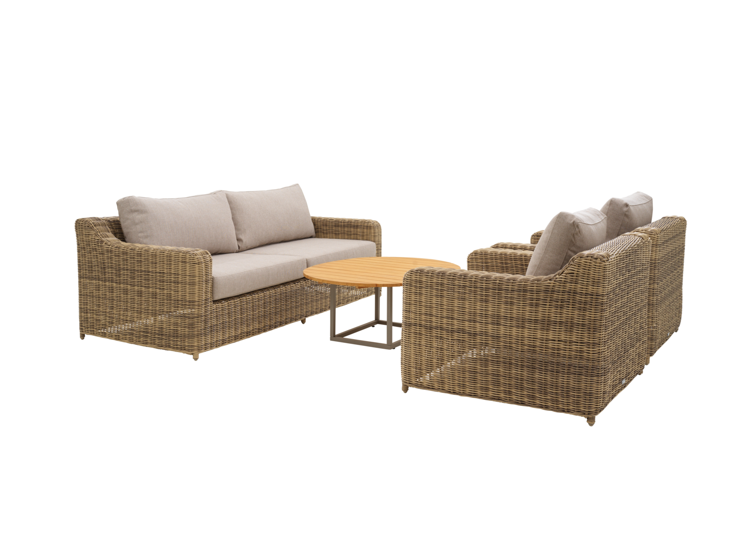 Glendon 2,5-seater sofa Rustic/Beige