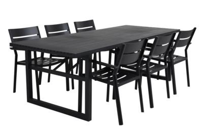 Vevi dining table Black