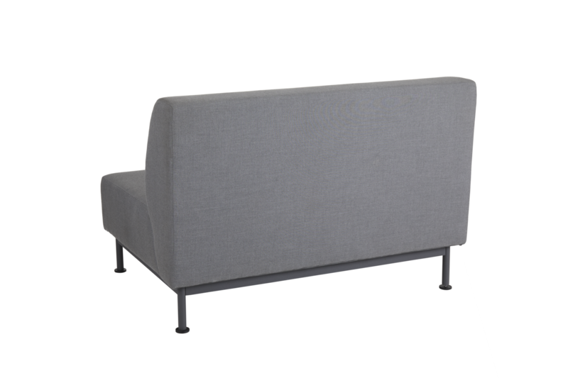 Norrsken 2-seater sofa Anthracite/Silver lining