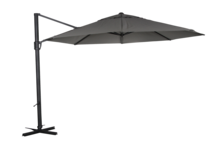 Fiesole hanging parasol Grey