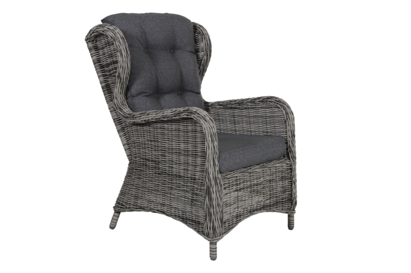 Rosita armchair Grey/grey