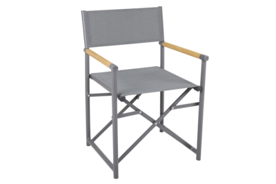 Zand dining chair Anthracite/Teak