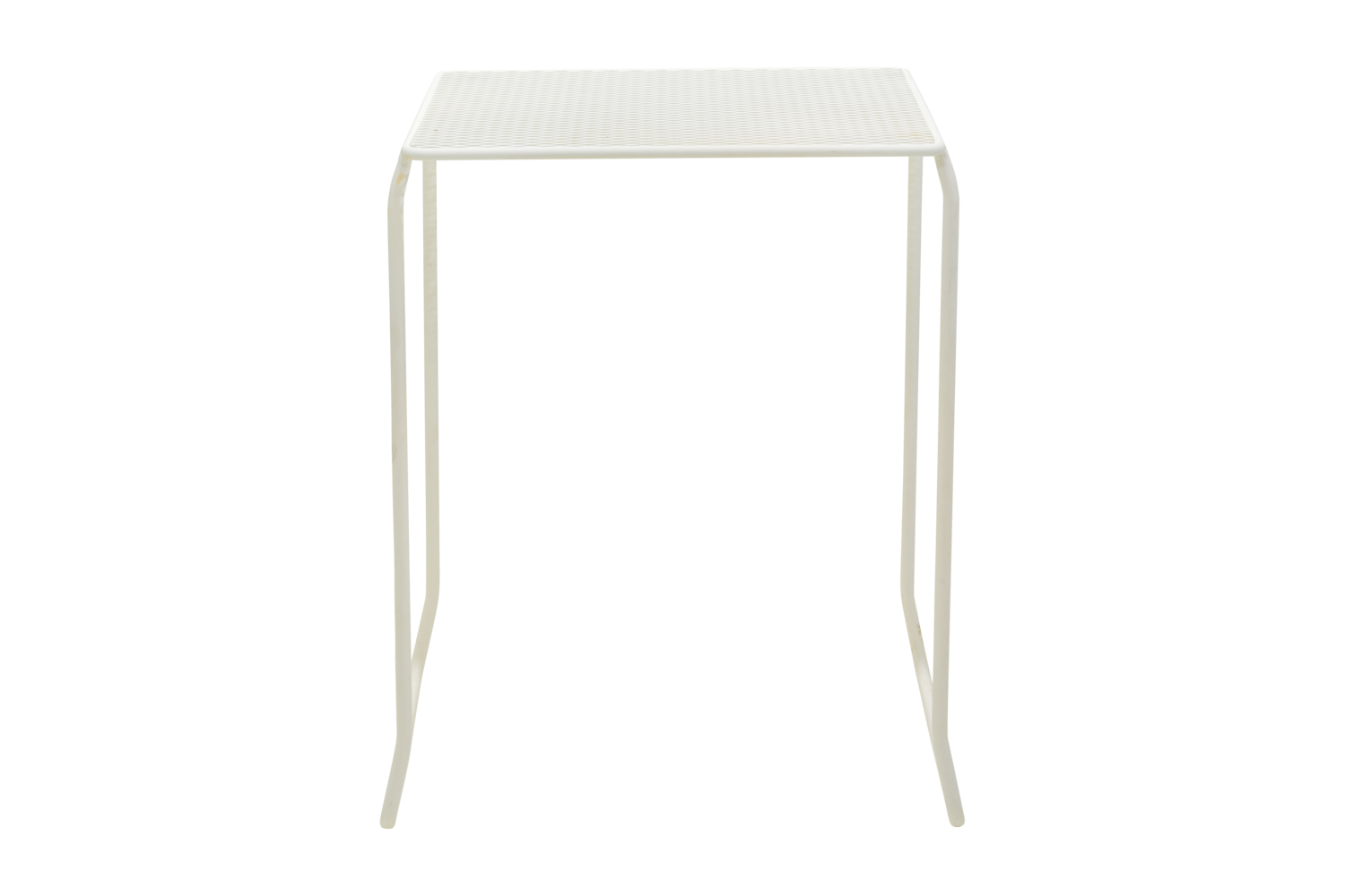 Haru café table Pearl white