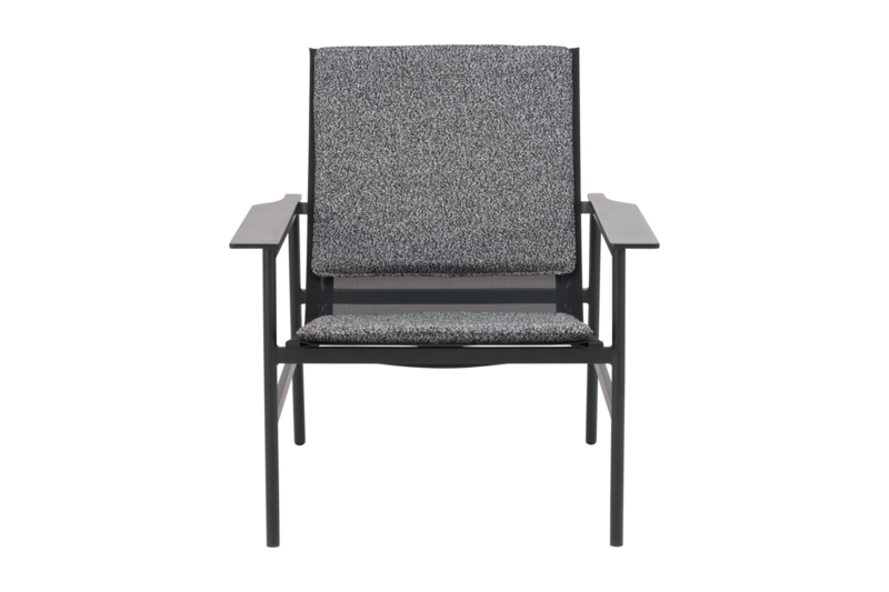 Soro lounge chair Black/Teddy Ant