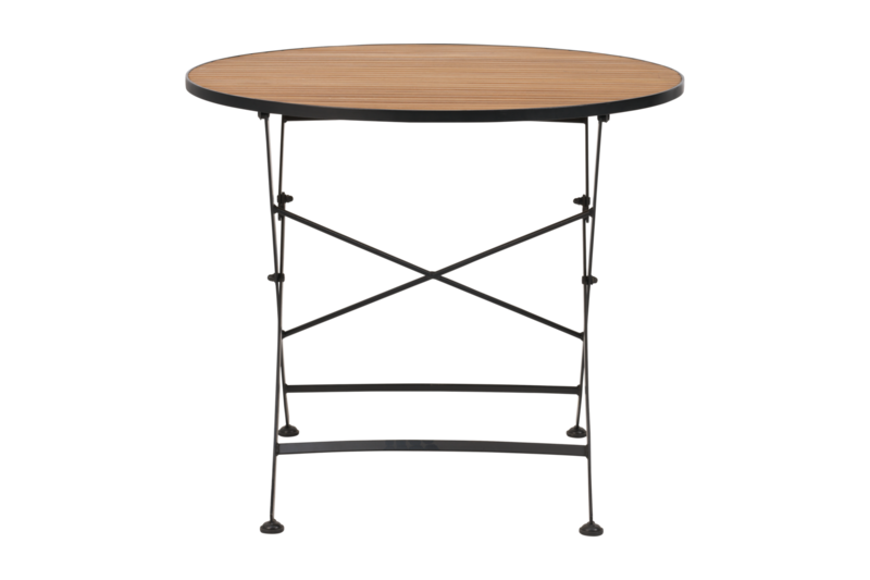 Brewer dining table Black/teak