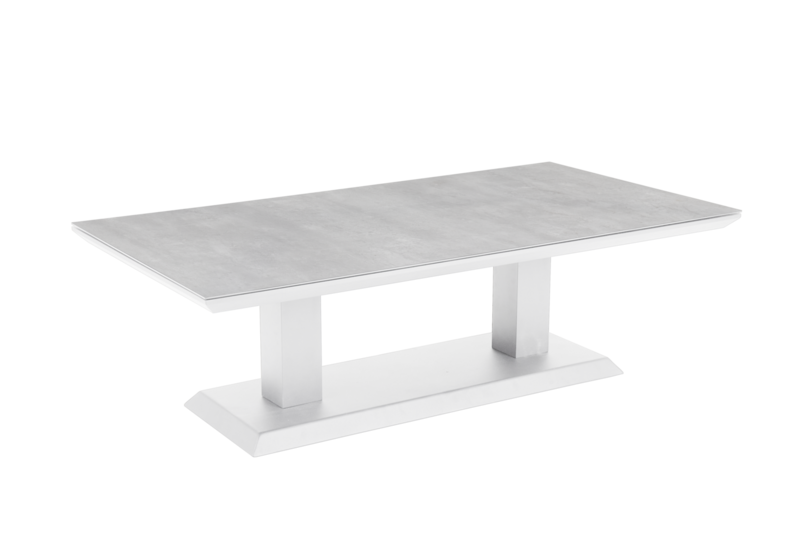Heis coffee table White/grey