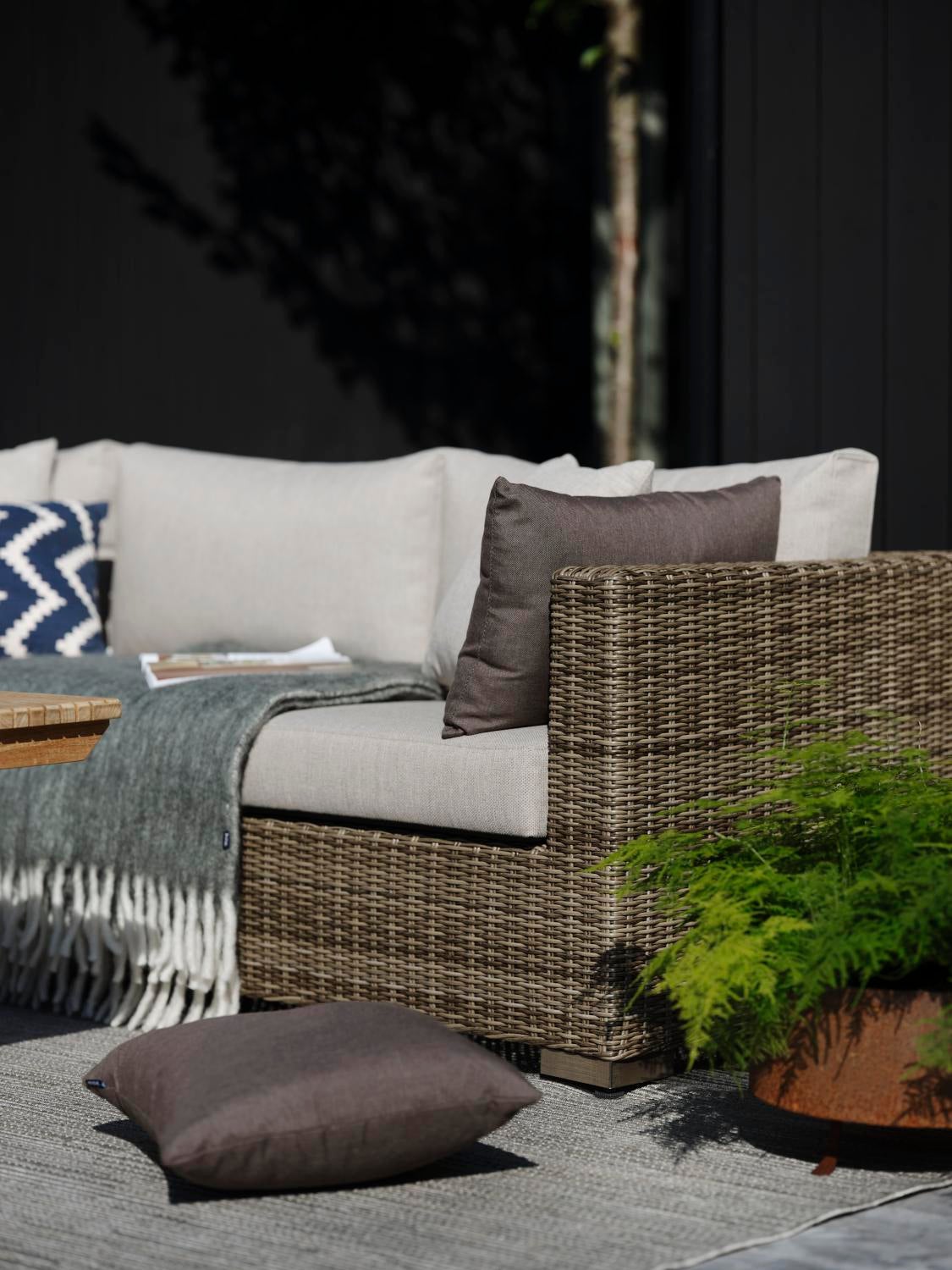 Ninja end piece Rustic/beige