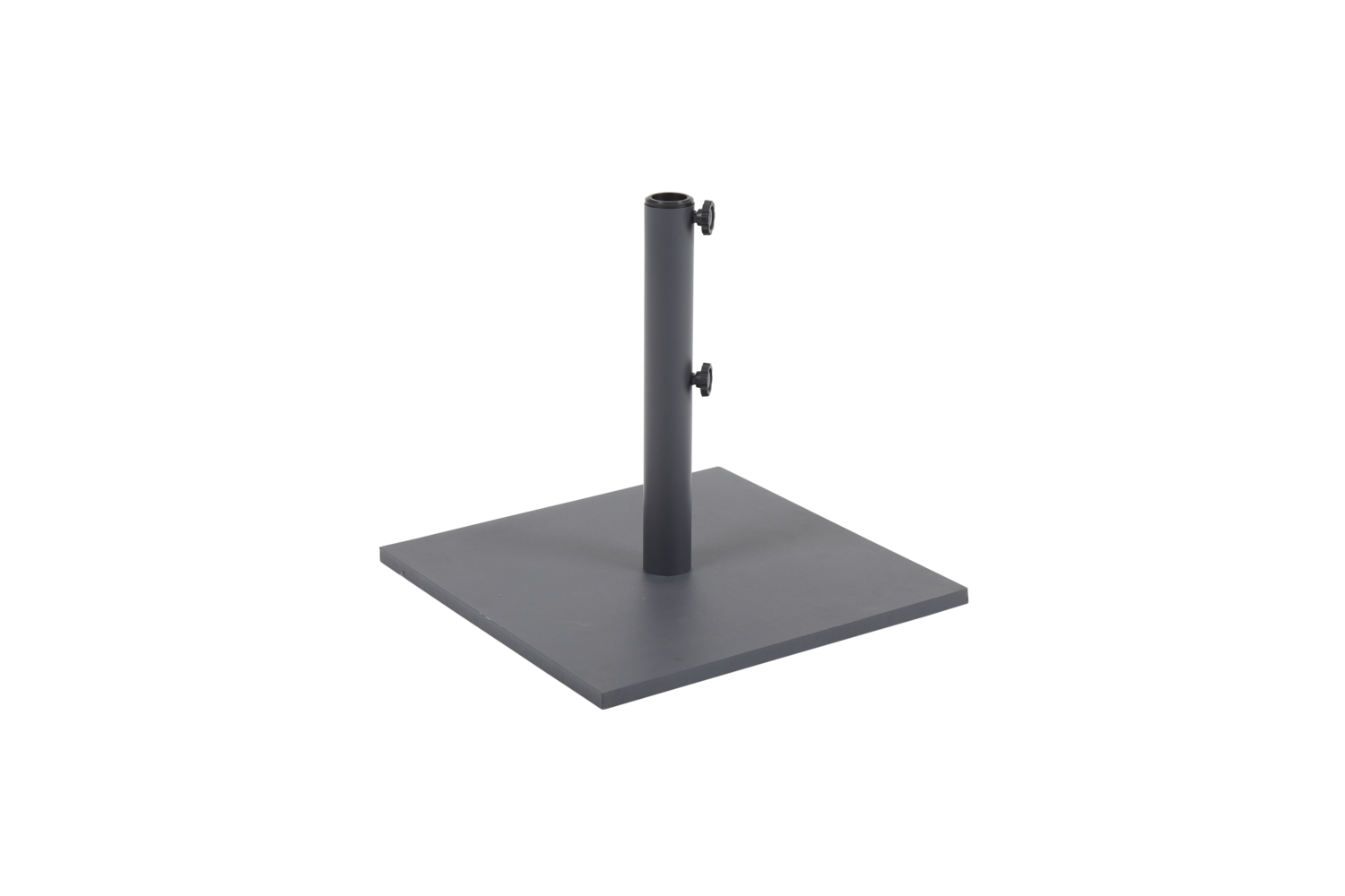 Flat parasol base, 50 kg Anthracite