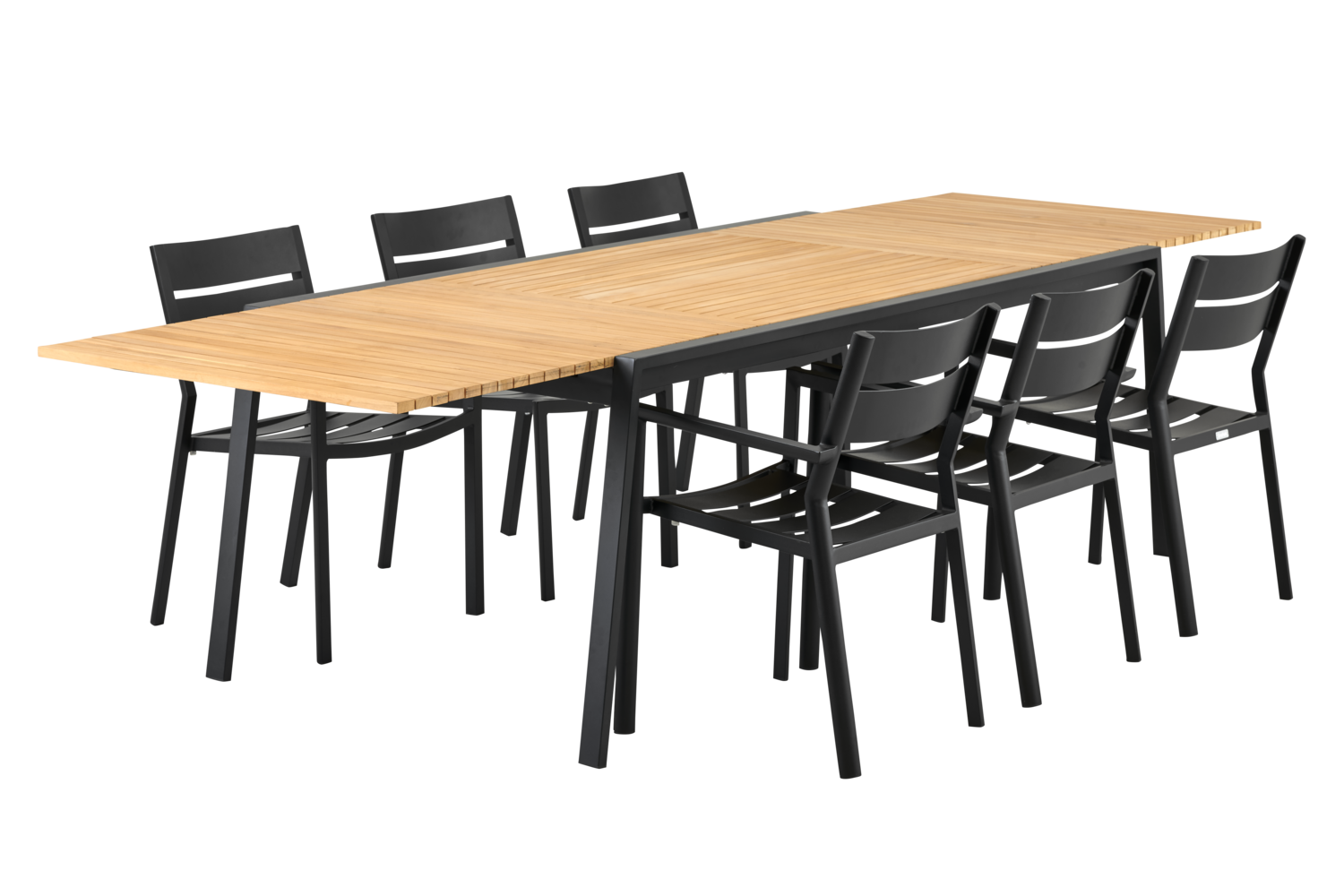 Naos dining table Black/teak