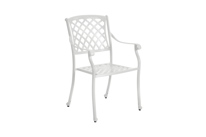 Arras armchair White