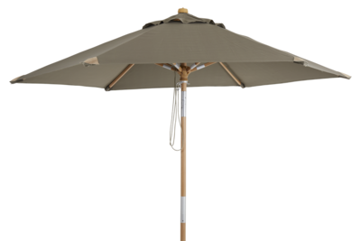 Trieste parasol Natural colour/taupe