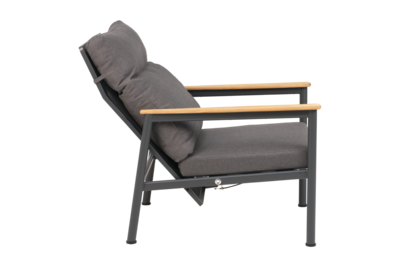 Gordon armchair Anthracite/Soft Dawn