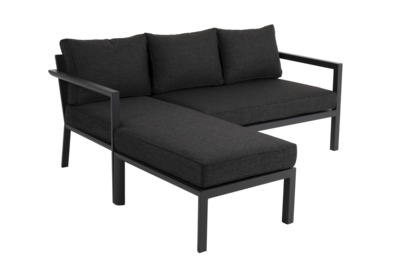 Delia divan sofa Anthracite/grey