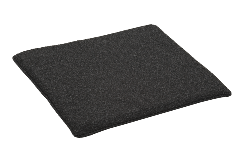 Frisk seat cushion Teddy Black
