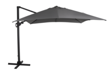 Varallo hanging parasol Grey