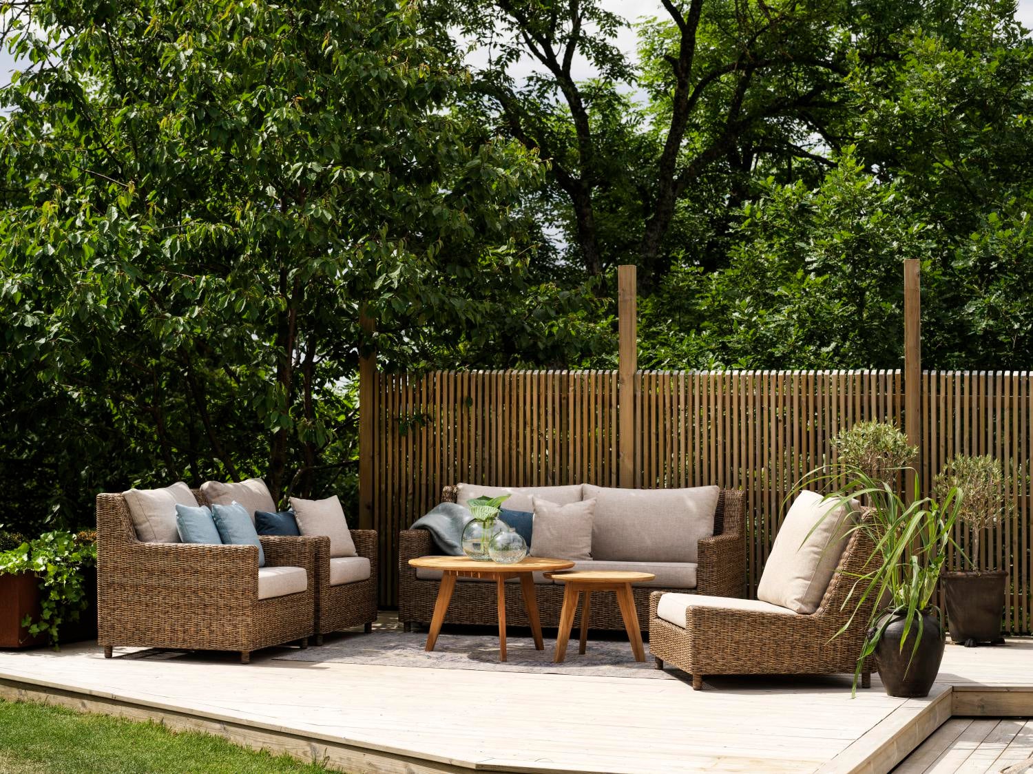 Sandkorn lounge chair Natural colored/beige