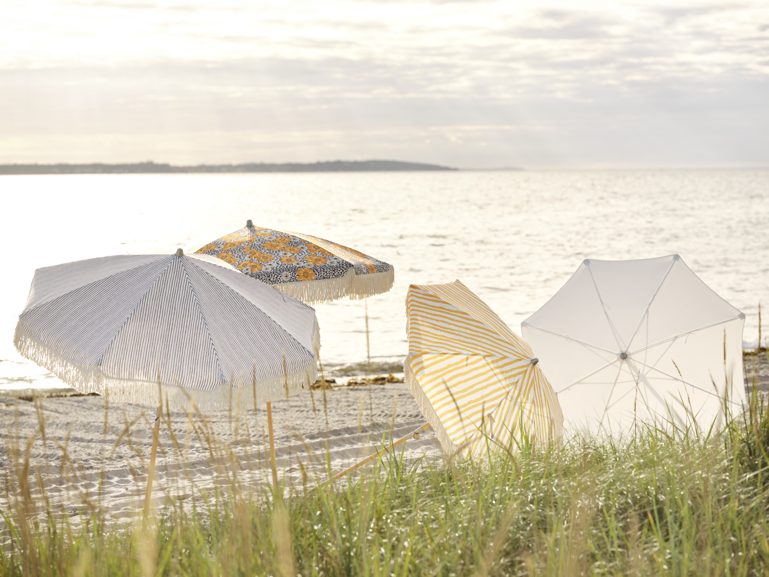 Gatsby parasol Yellow Stripe