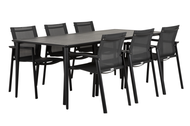 Nimes dining table Black