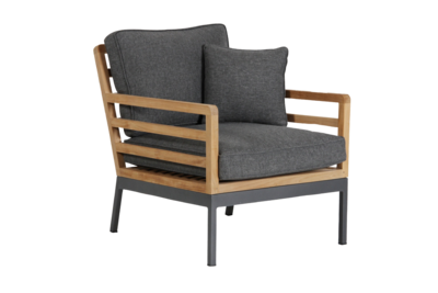 Zalongo armchair Natural colored/grey