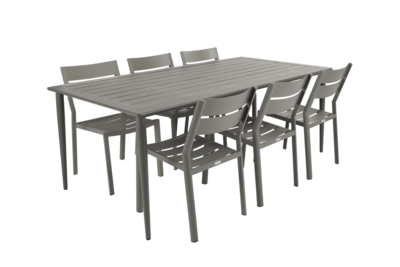 Nimes dining table Khaki