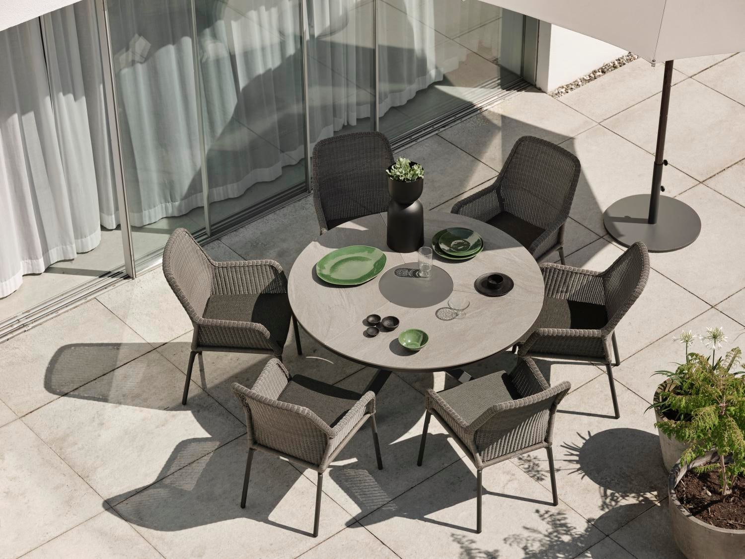 Dimma dining chair Anthracite/Grey