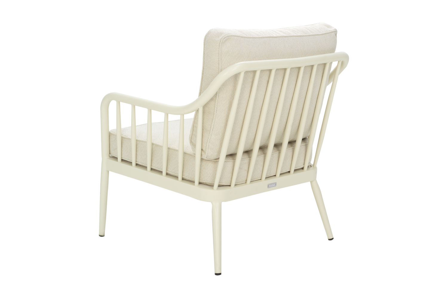 Coleville armchair Pearl White/Dot Beige