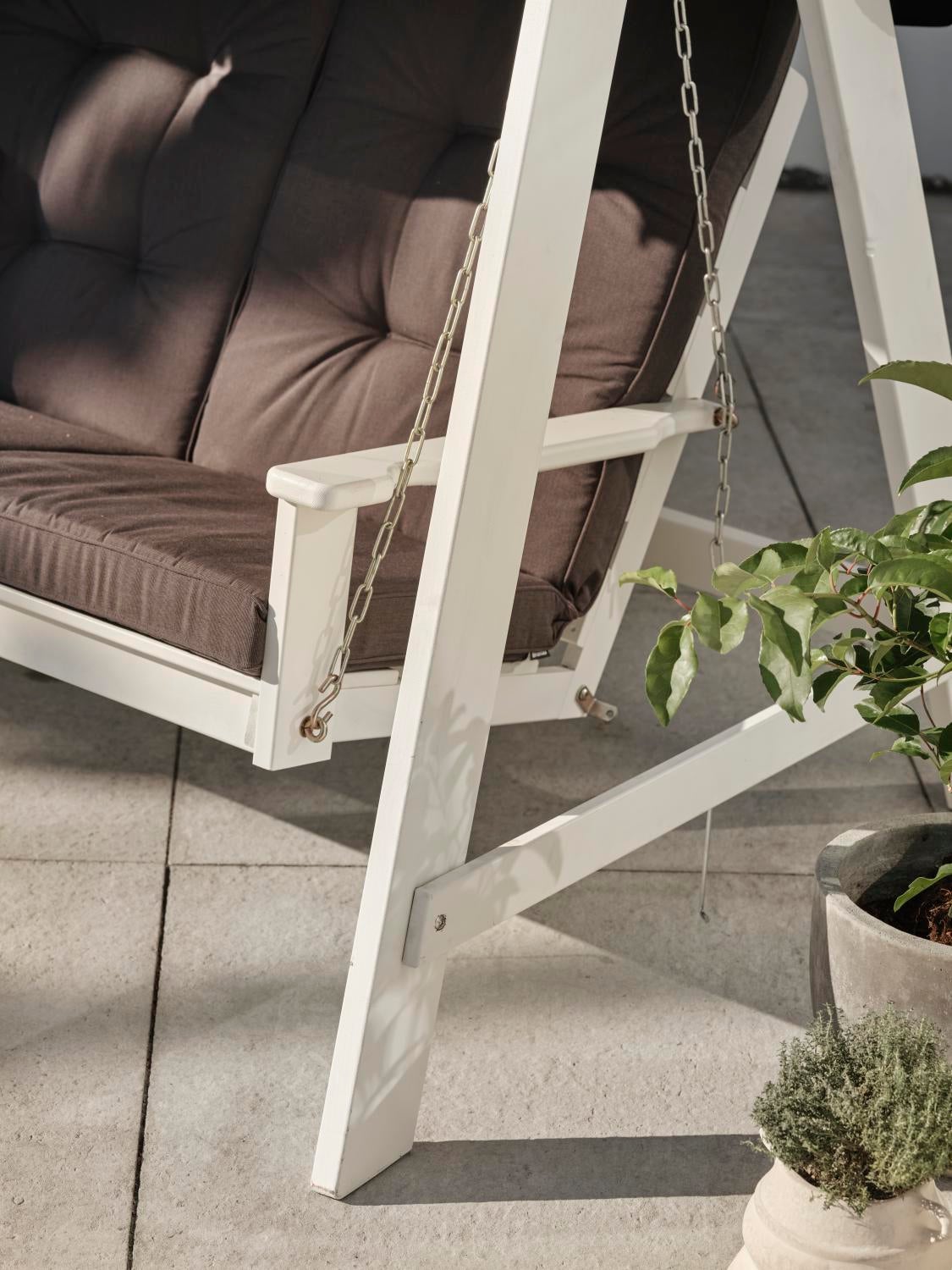 Kornhult garden swing White