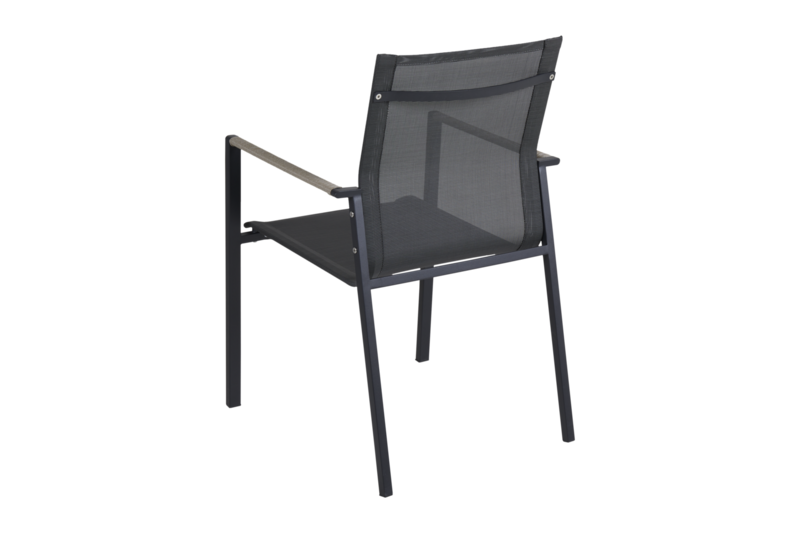 Lyra dining chair Black/grey